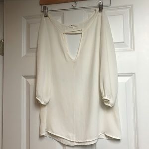 Chiffon cutout blouse